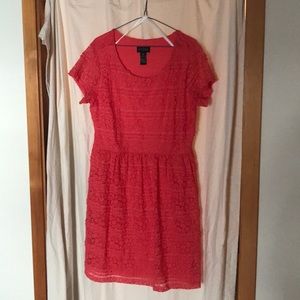 Pink Texture Dress